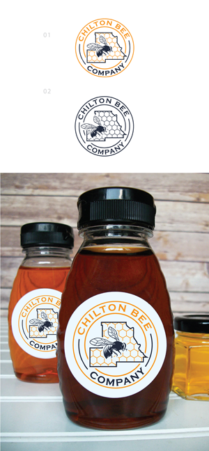 Logo-Design von step forward 2 für Chilton Bee Company | Design: #28903932