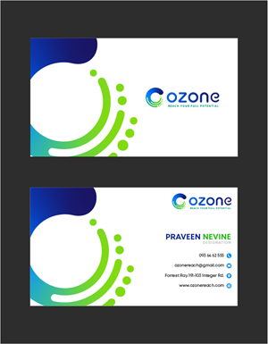 Business Card Design by Syed sami