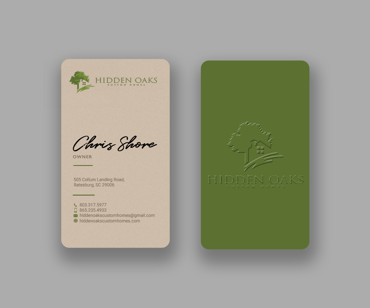 Business Card Design by Andrés Sebastián for this project | Design #28902416