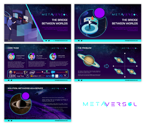 Web3.0 Metaverse as a Service Pitch Deck | Design de PowerPoint par SAI DESIGNS