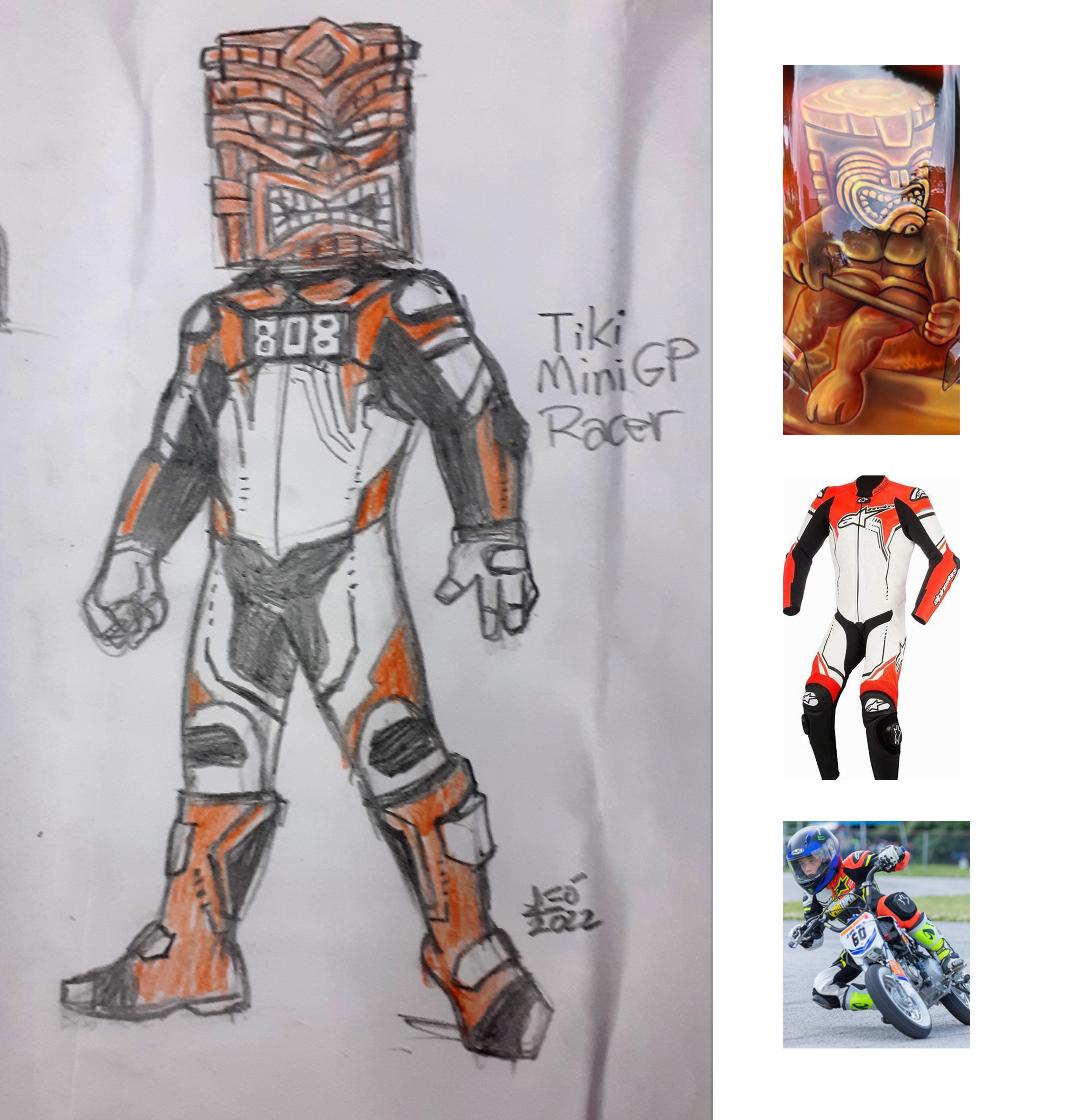 Maskottchen-Design von Leodesenhos für Roman808 Racing | Design #28885410