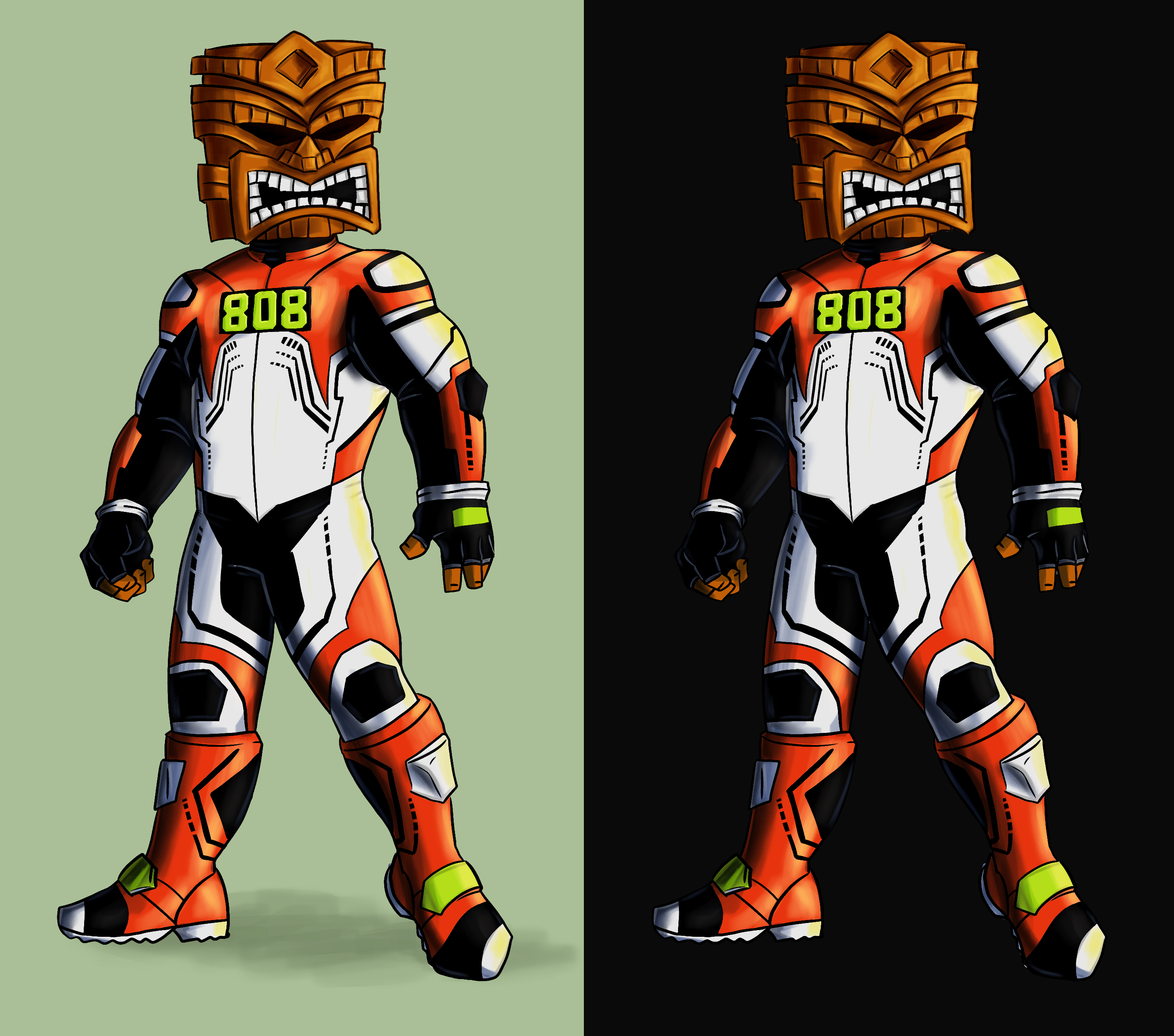 Mascot Design by Leodesenhos for Roman808 Racing | Design #28891584