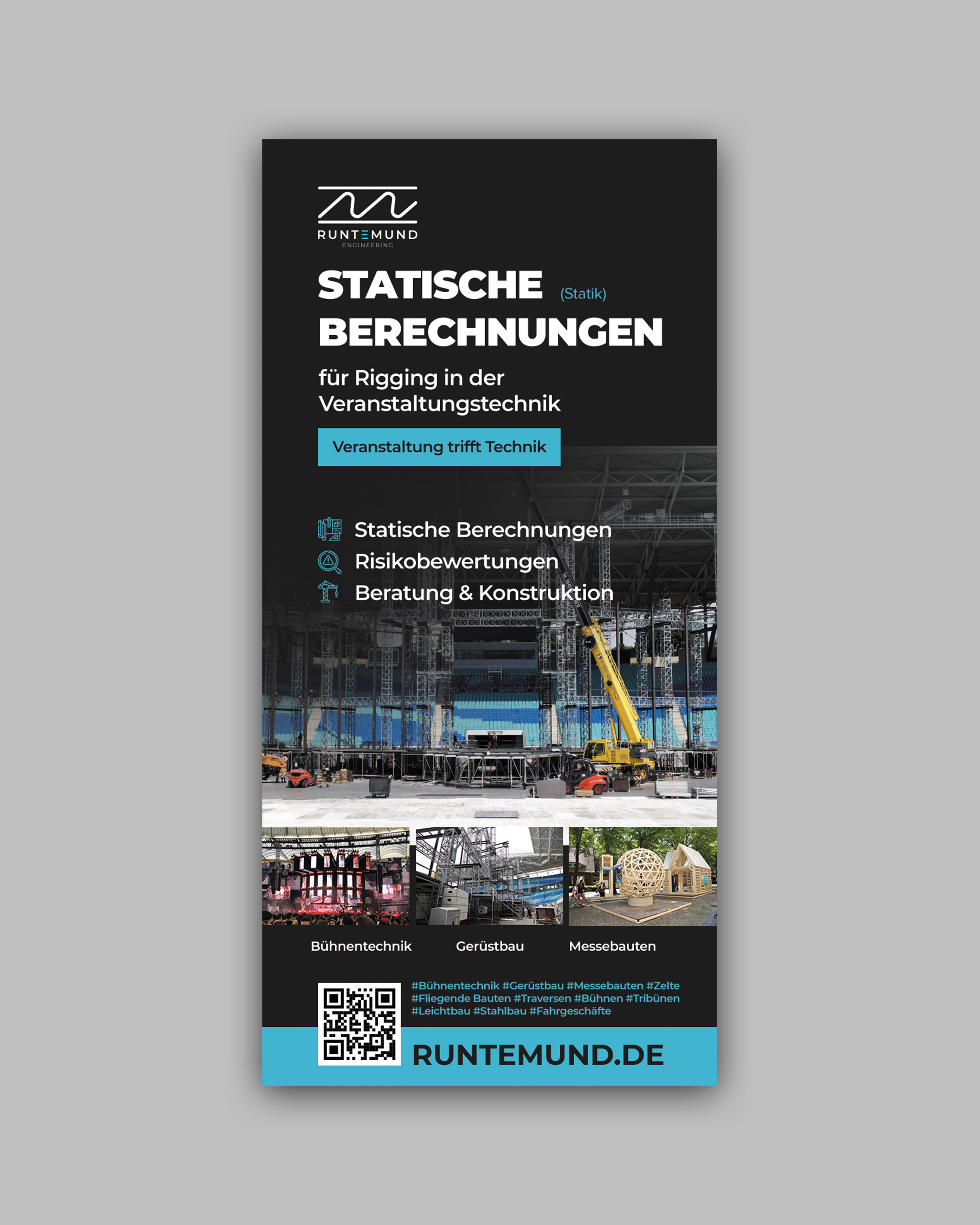 Newspaper Ad Design by Oleksandra Den for Runtemund Engineering | Design #28925137