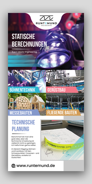 Newspaper Ad Design by Deep-Sign for Runtemund Engineering | Design: #28891541