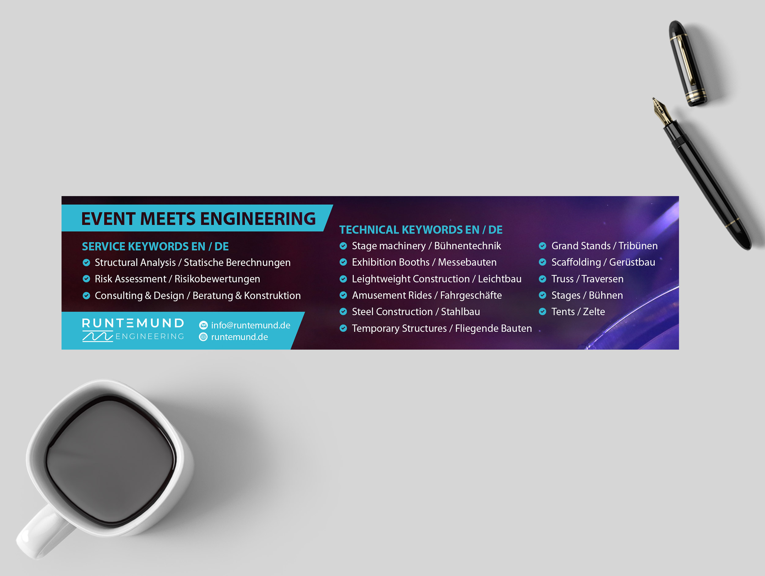 Zeitungsanzeige-Design von GraphicsGuru für Runtemund Engineering | Design #28898279