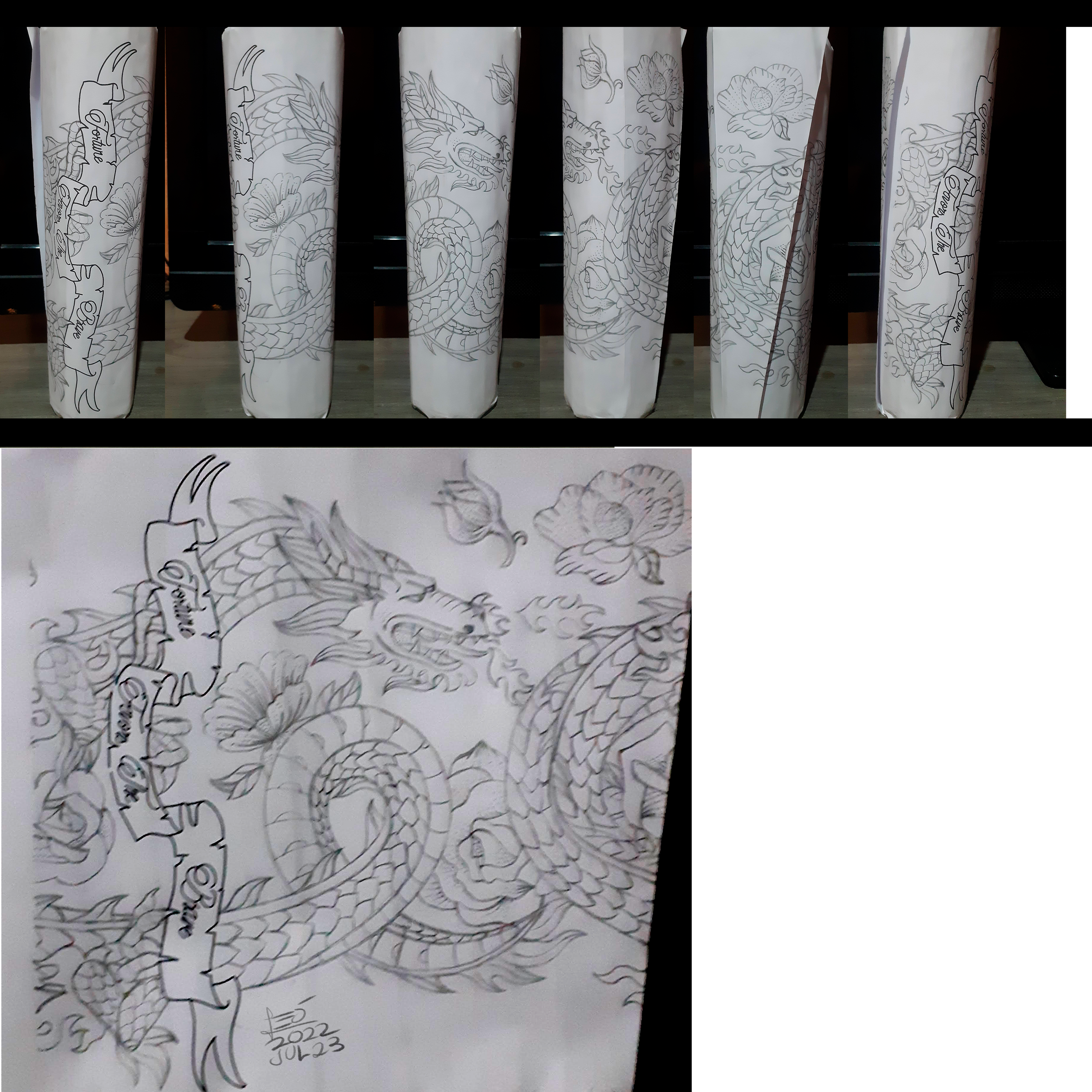 Tattoo Design by Leodesenhos for this project | Design #28922614