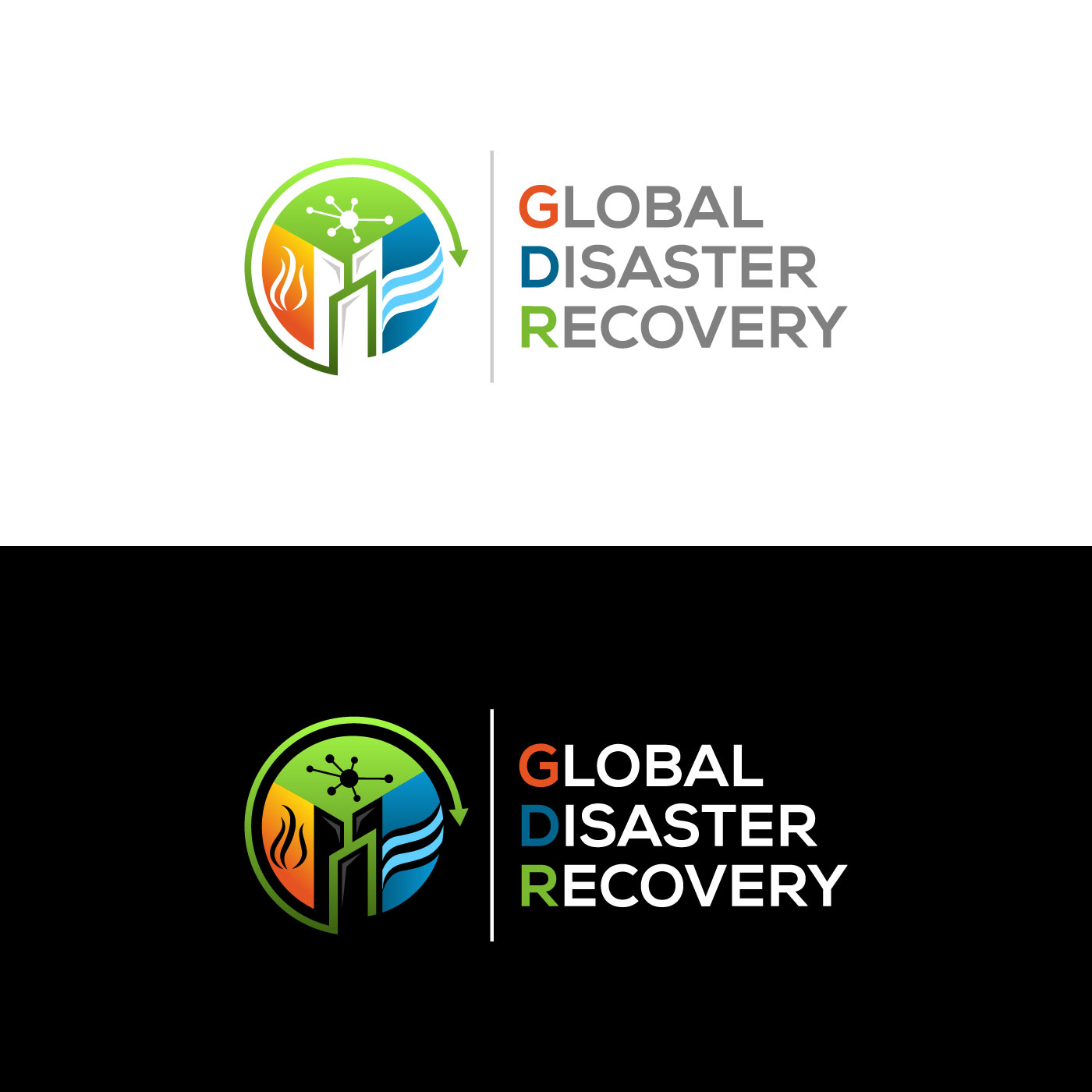 Logo Design by sangeloenriquez for Global Disaster Recvoery, Inc. | Design #28890390