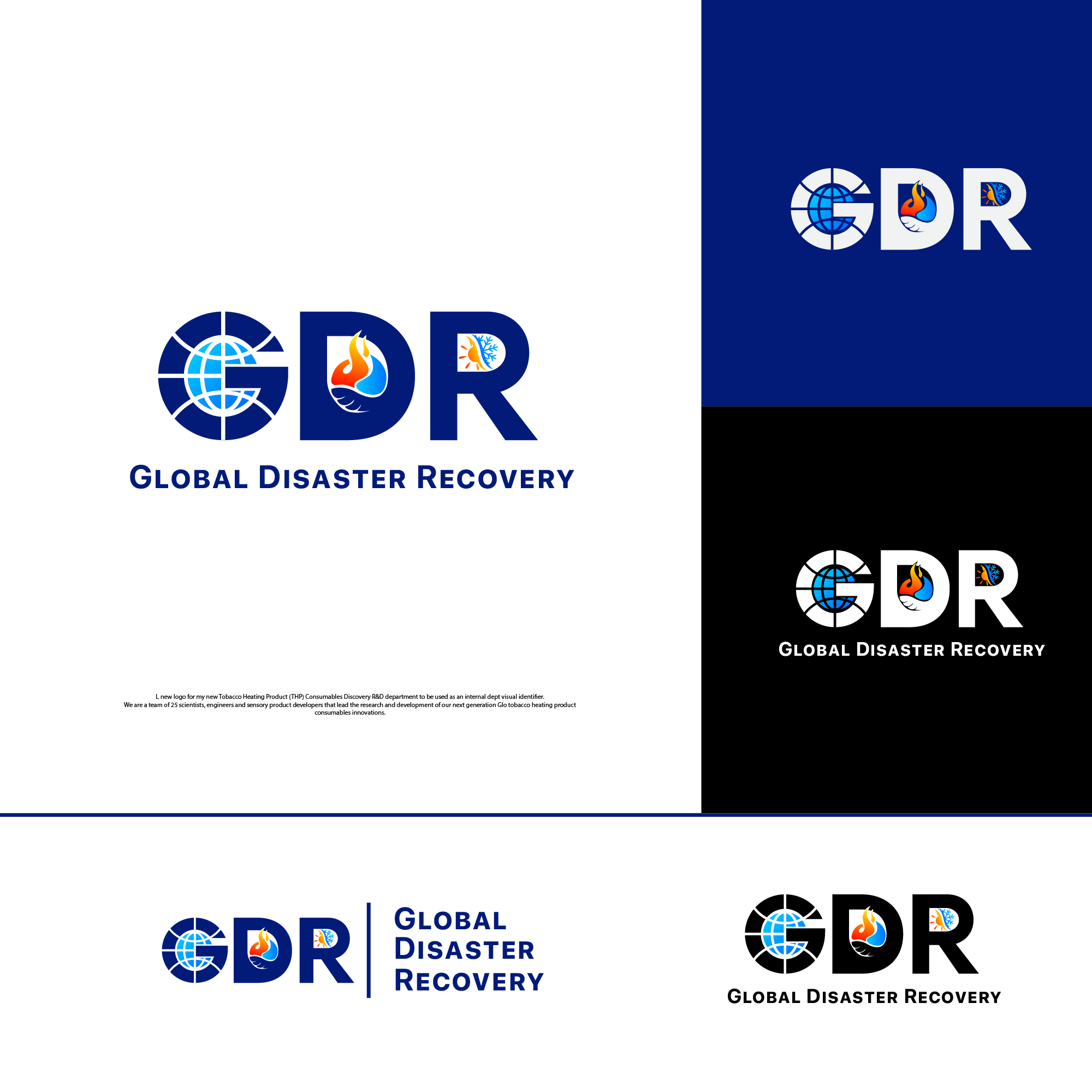 Design de Logo par Grapismo Brand Studio pour Global Disaster Recvoery, Inc. | Design #28891559