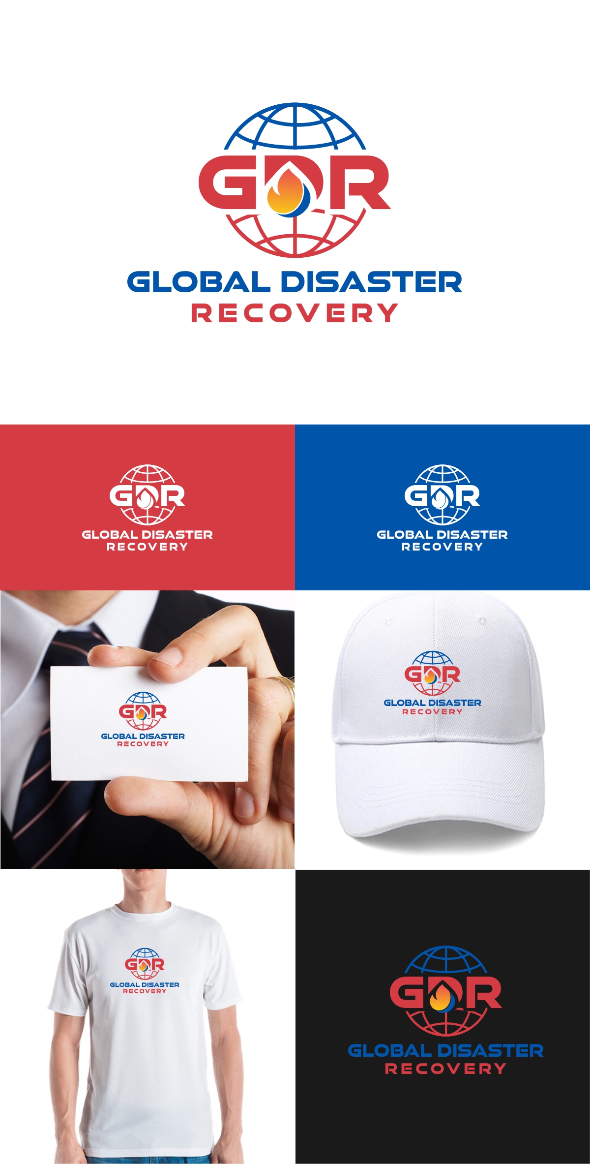 Logo Design by fly  design for Global Disaster Recvoery, Inc. | Design #28889140