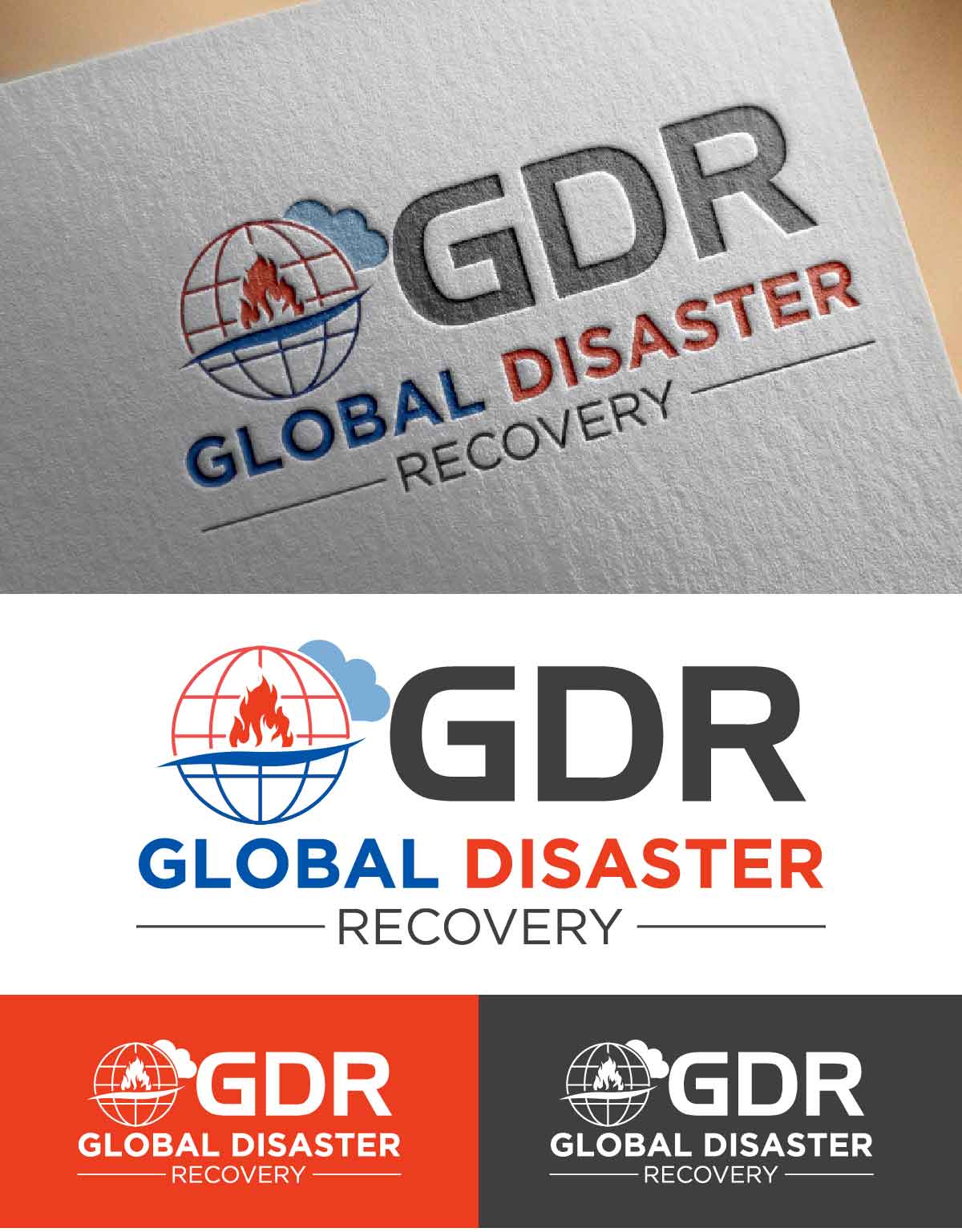 Design de Logo par fly  design pour Global Disaster Recvoery, Inc. | Design #28892181