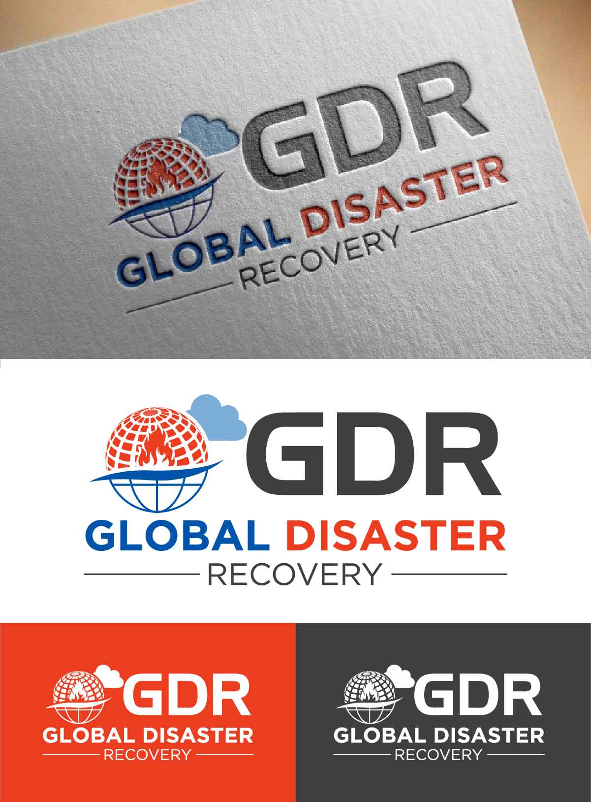 Design de Logo par fly  design pour Global Disaster Recvoery, Inc. | Design #28954085