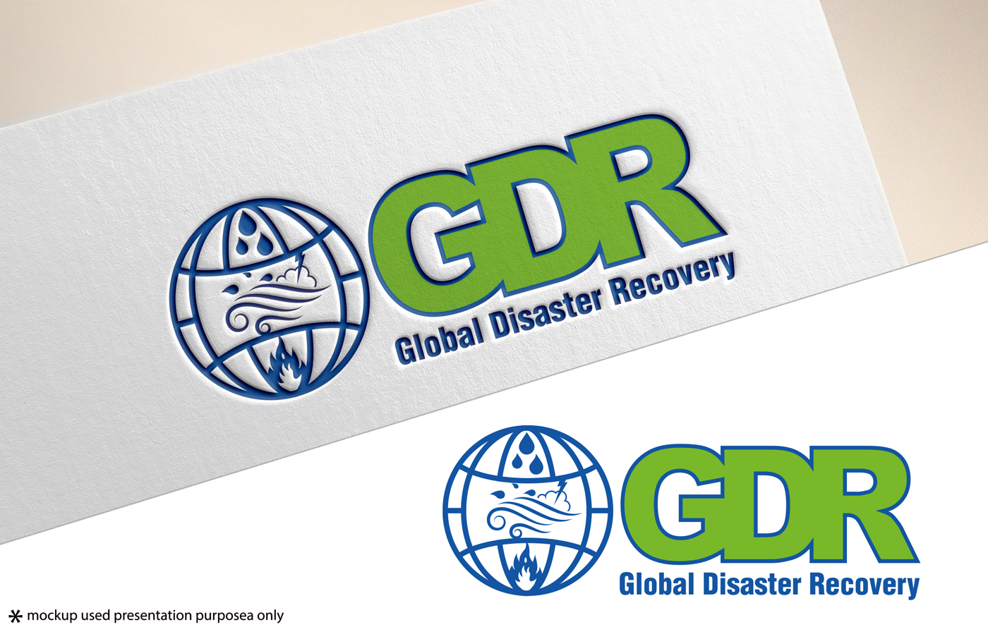 Design de Logo par Rubia@ pour Global Disaster Recvoery, Inc. | Design #28888990