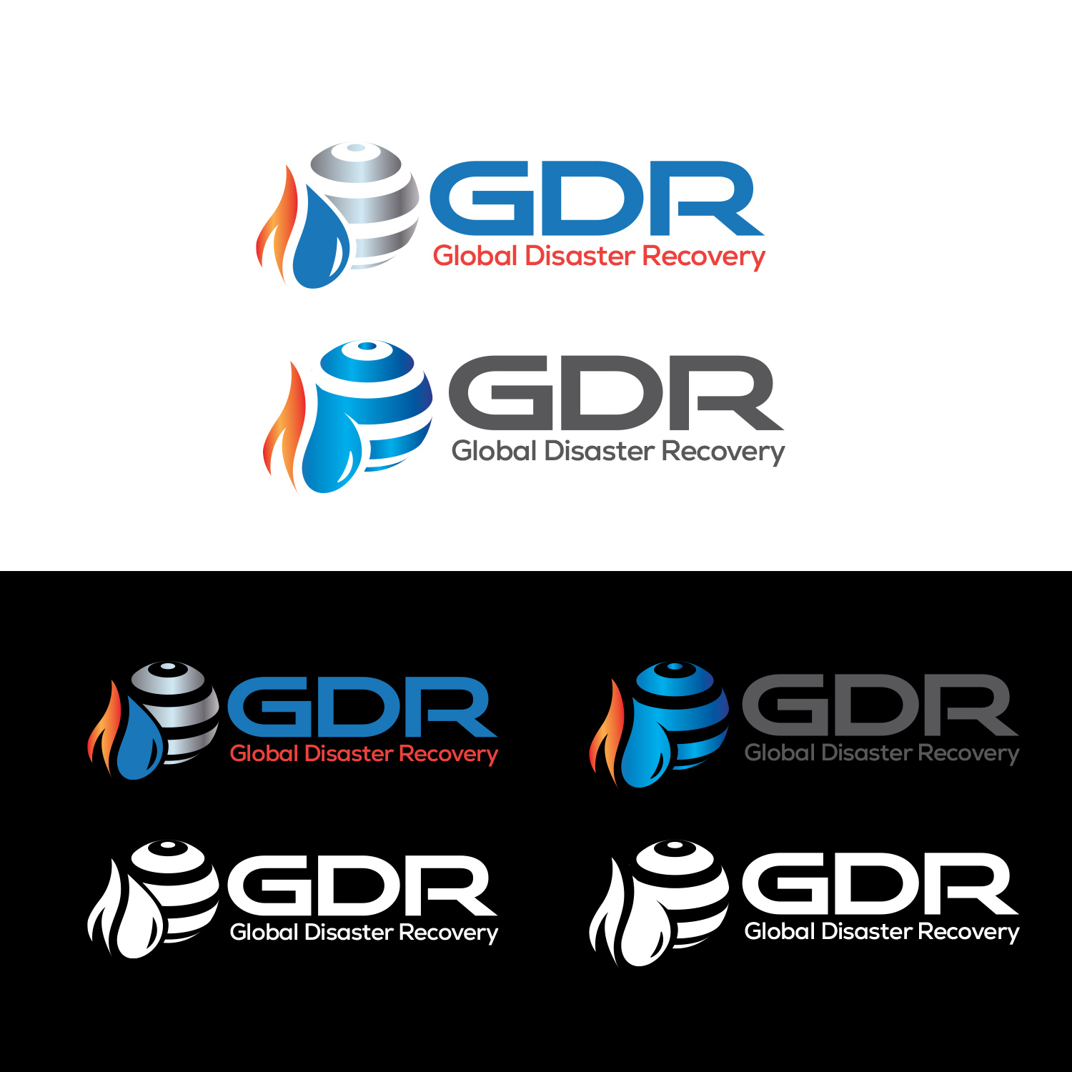 Design de Logo par Finley Johnson pour Global Disaster Recvoery, Inc. | Design #28951847