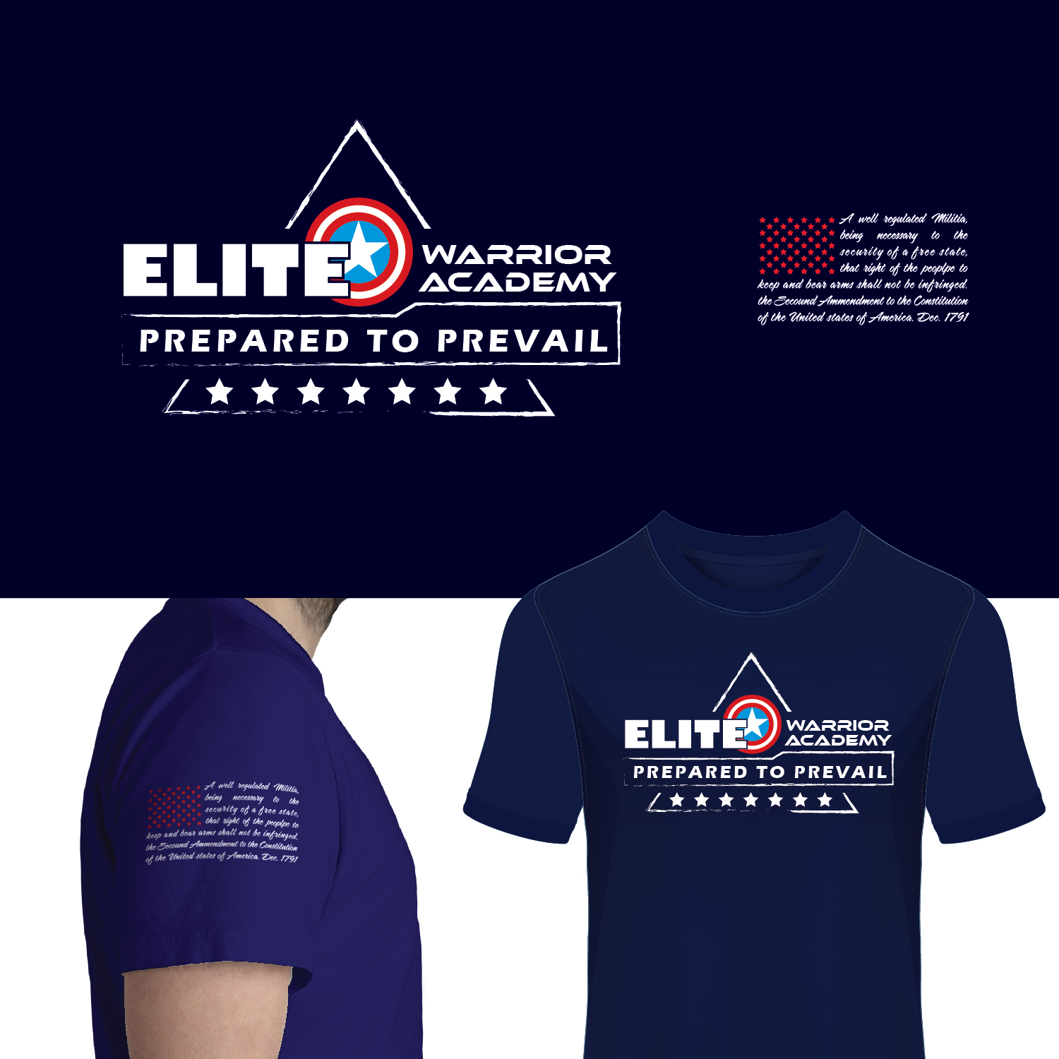 T-shirt Design by 3Guys for Tactical Concealed Carry | Design #28889343