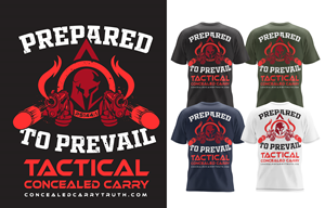 T-shirt Design by adjeiiBlack for Tactical Concealed Carry | Design: #28917937