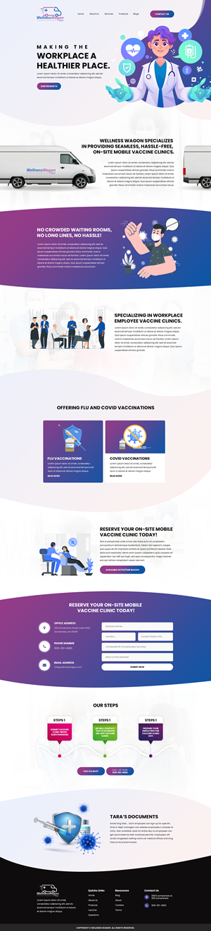 Web Design for Small Healthcare Startup | Web-Design von Zanek