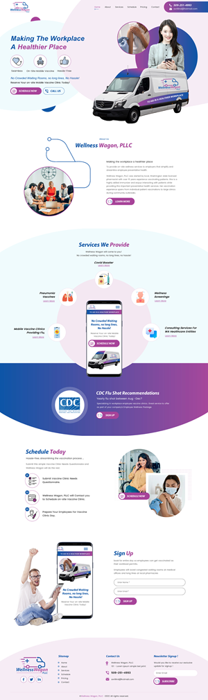Web Design for Small Healthcare Startup | Diseño Web por rightway