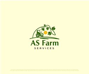 AS Farm Services | Logo Design by ecorokerz