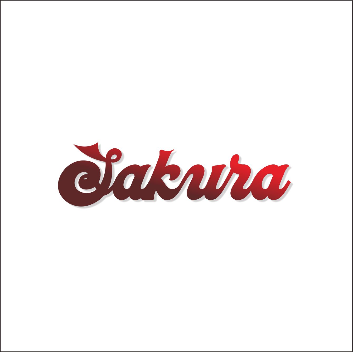 Logo Design by akmalux for SAKURA ( SKR) | Design #28893291