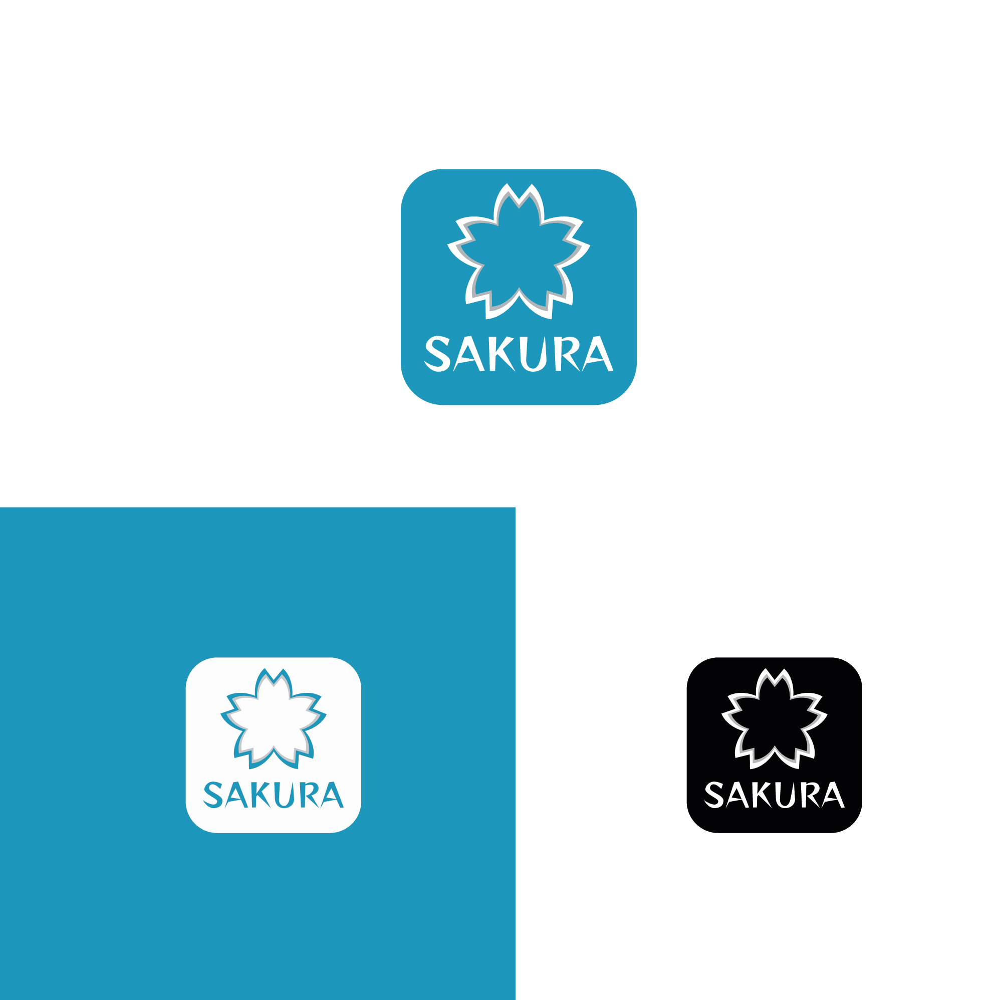 Logo Design by masterpiece21 for SAKURA ( SKR) | Design #28930525