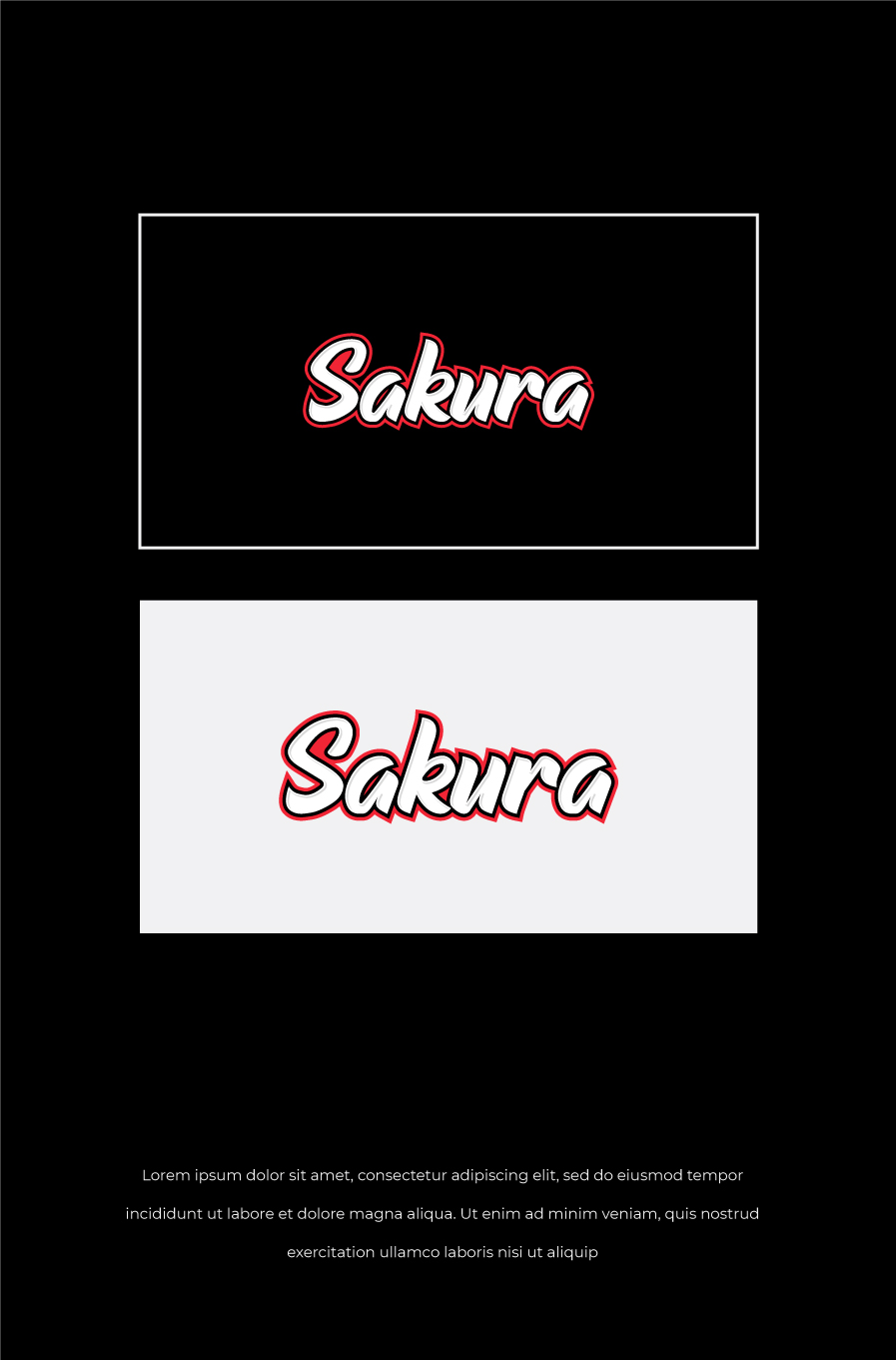 Logo-Design von HWdesigns für SAKURA ( SKR) | Design #28911773
