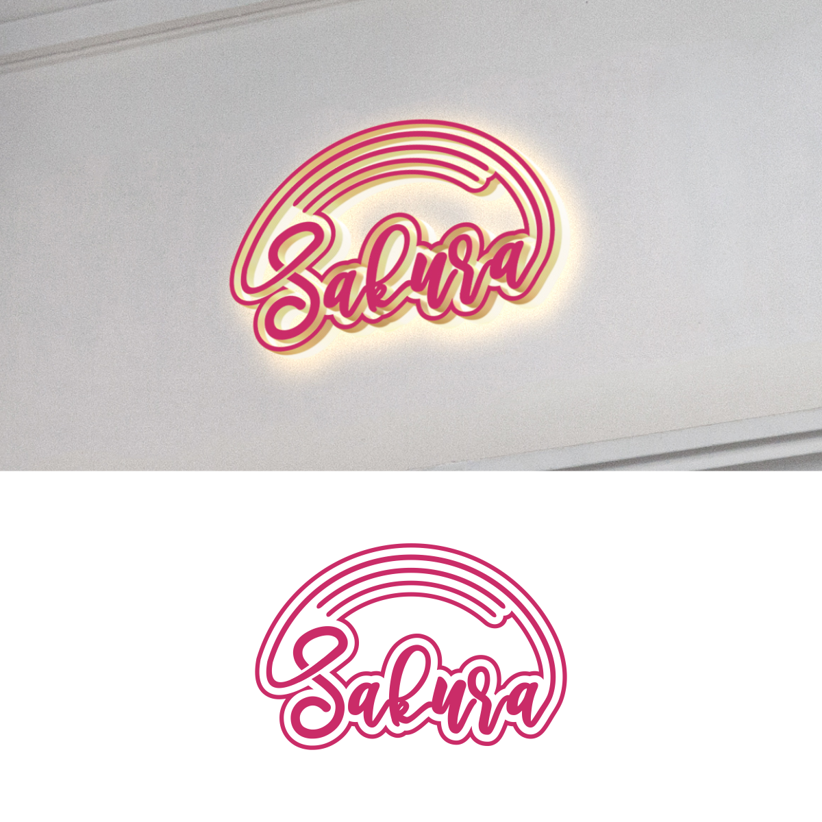 Logo Design by aqilazhifara for SAKURA ( SKR) | Design #28890276