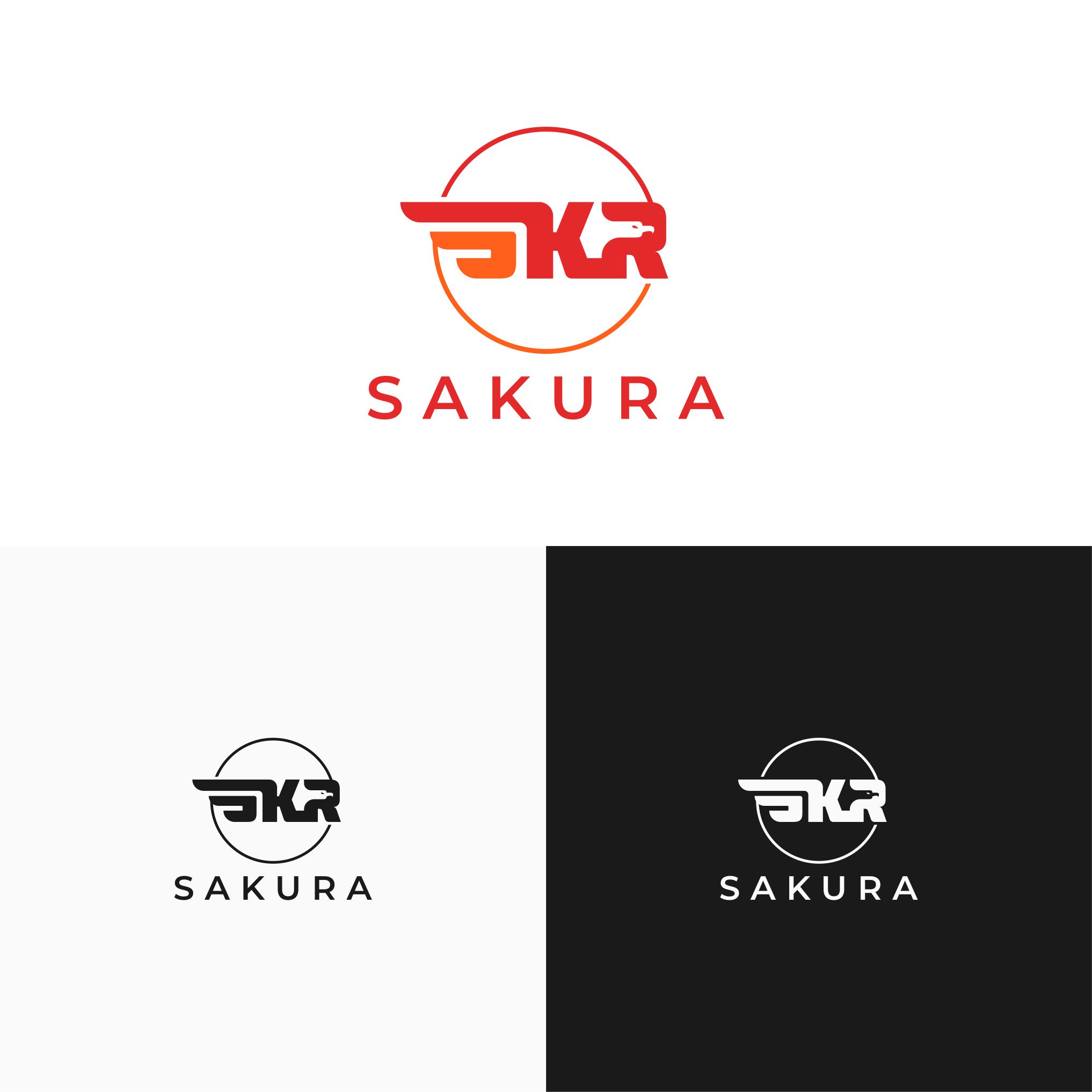 Logo Design by theJangAbayz for SAKURA ( SKR) | Design #28895772