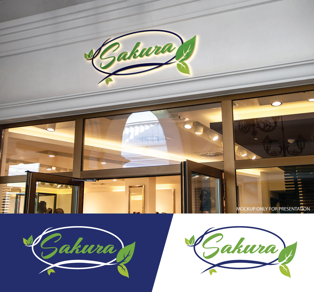 Logo Design by RedMyDC for SAKURA ( SKR) | Design #28888690