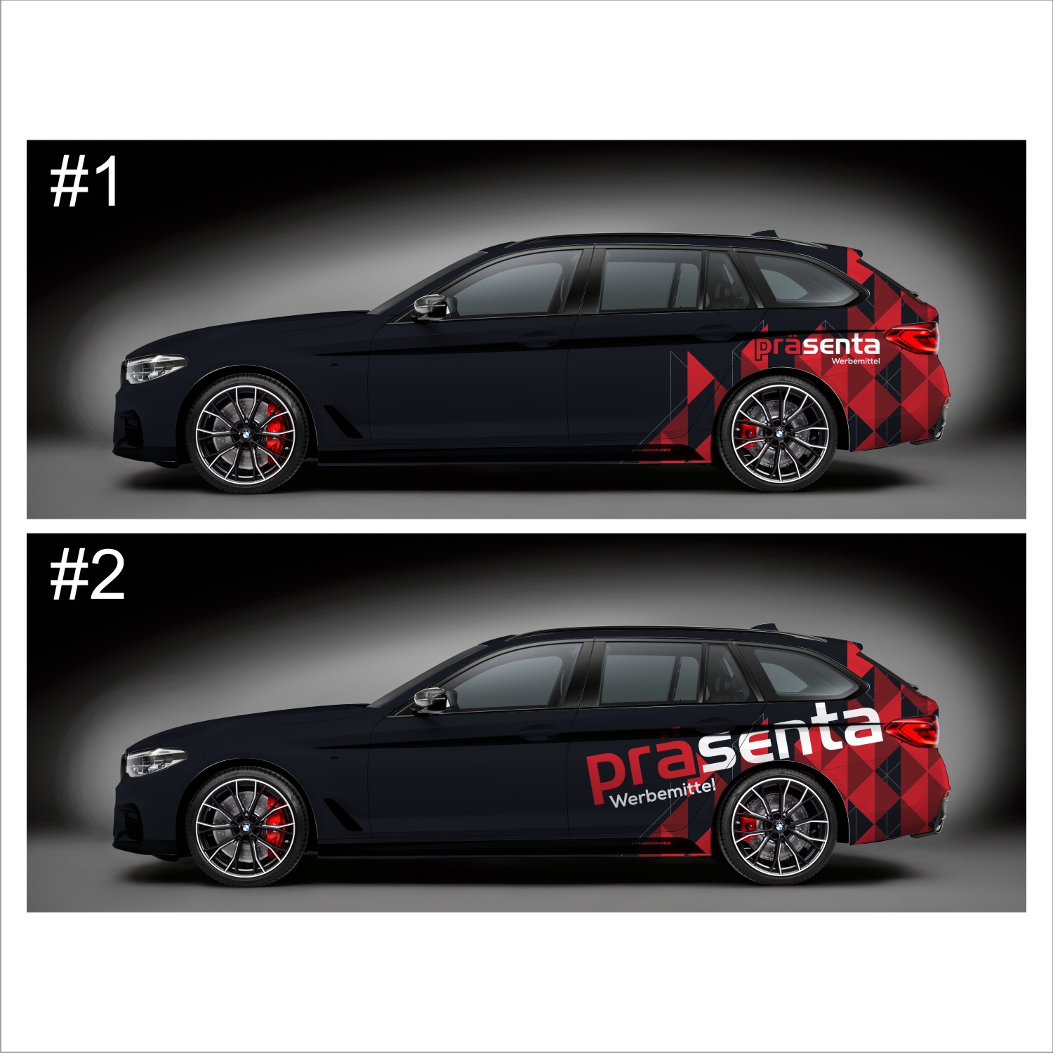 Car Wrap Design by DG+ for präsenta | Design #28894782