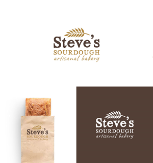 Steve's Sourdough | Logo Design by Amethystica