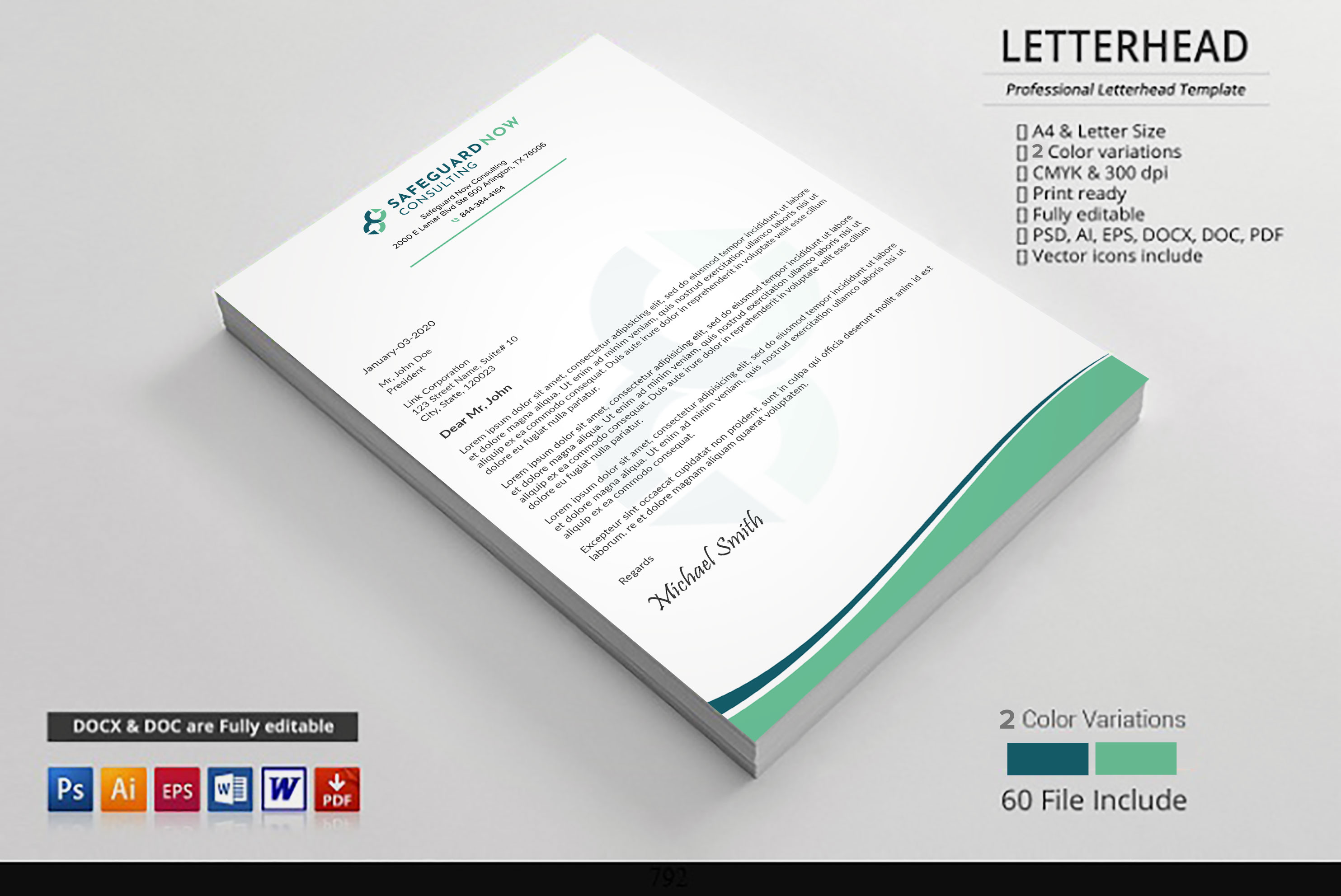 Letterhead Design by sadikul islam for Safeguard Now Consulting | Design #28905128