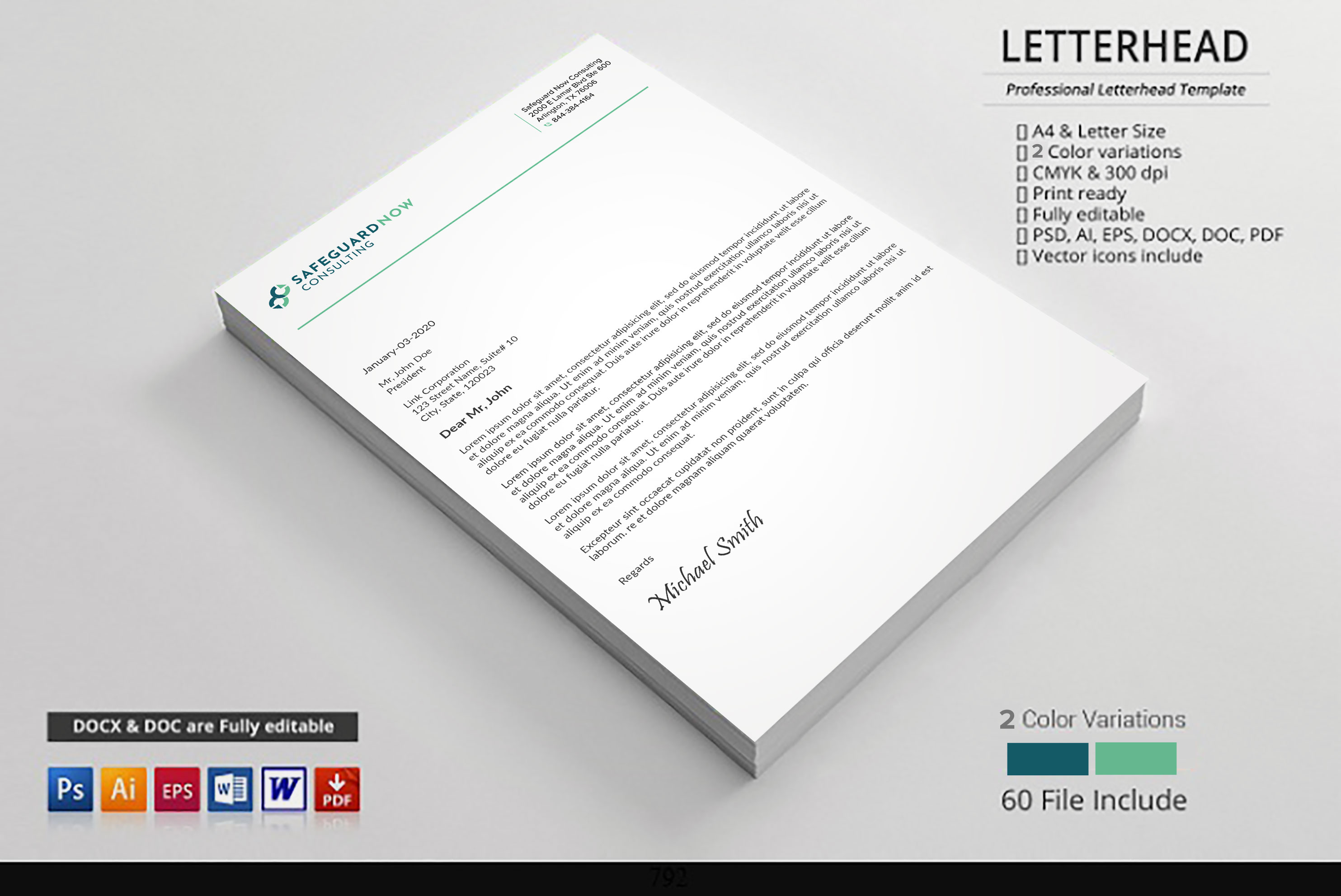Letterhead Design by sadikul islam for Safeguard Now Consulting | Design #28905165