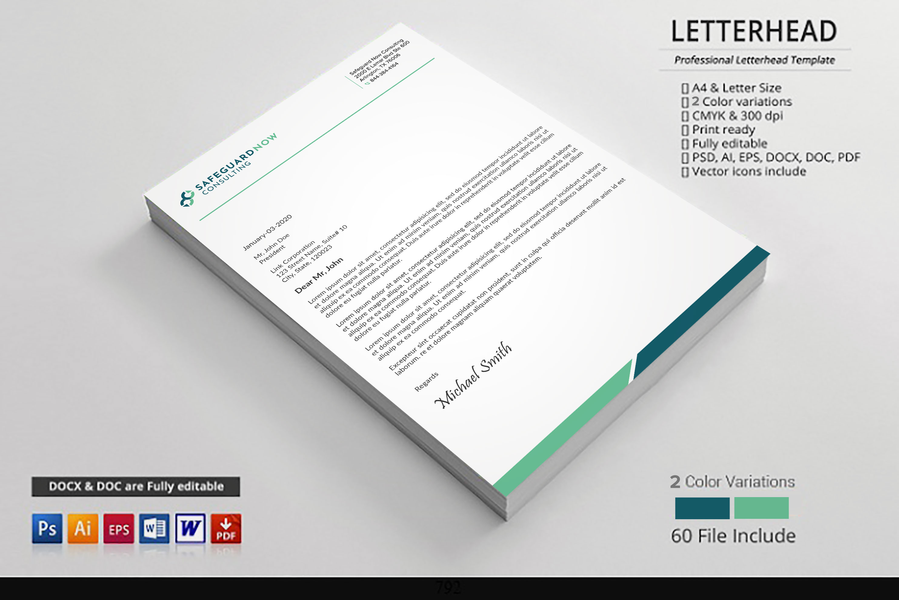 Letterhead Design by sadikul islam for Safeguard Now Consulting | Design #28905189