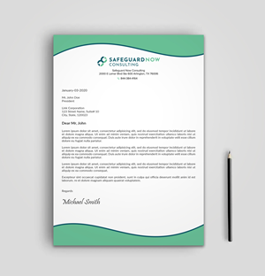 Design En-Tête par sadikul islam pour Safeguard Now Consulting | Design : #28905553