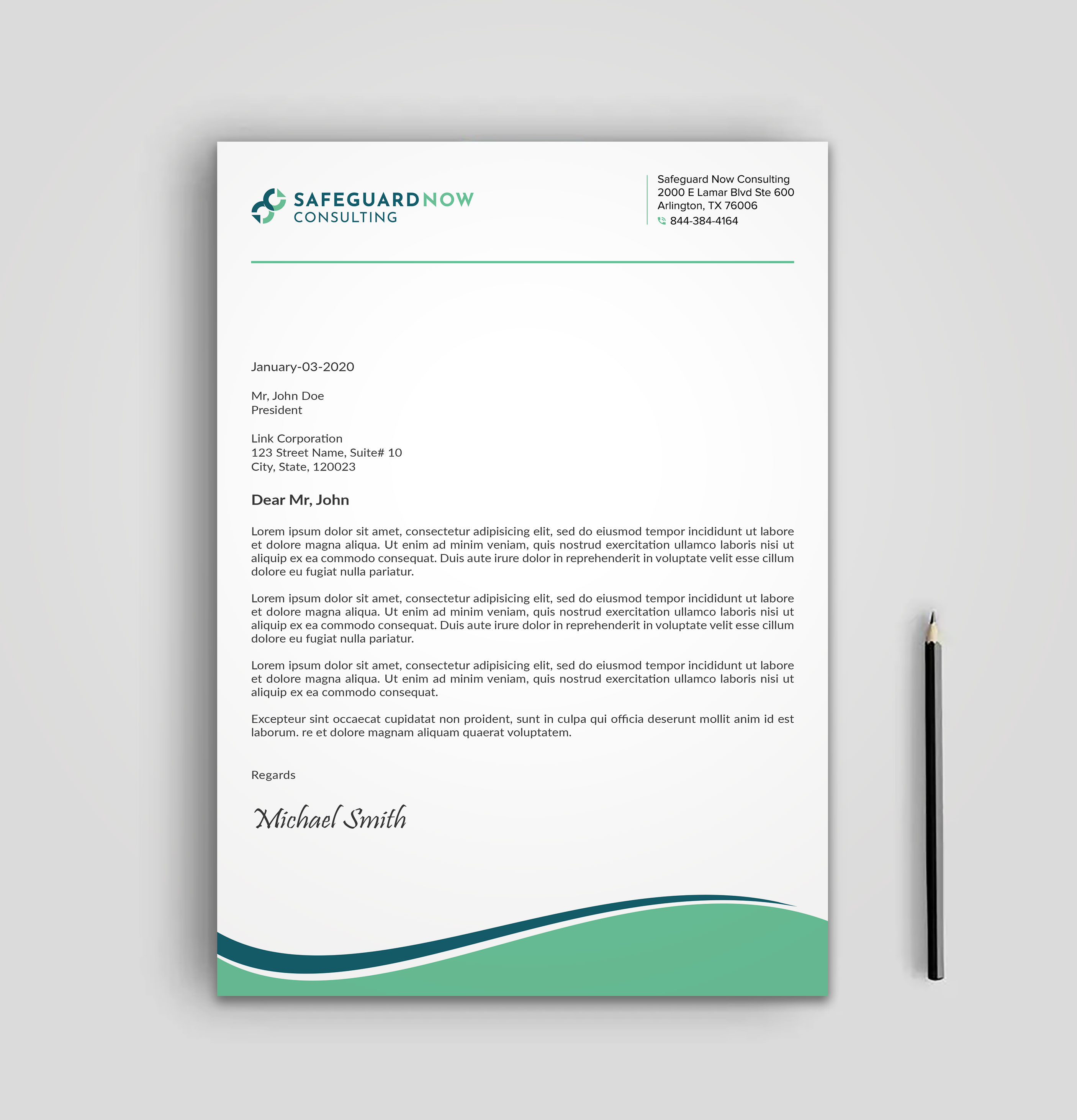Letterhead Design by sadikul islam for Safeguard Now Consulting | Design #28905976