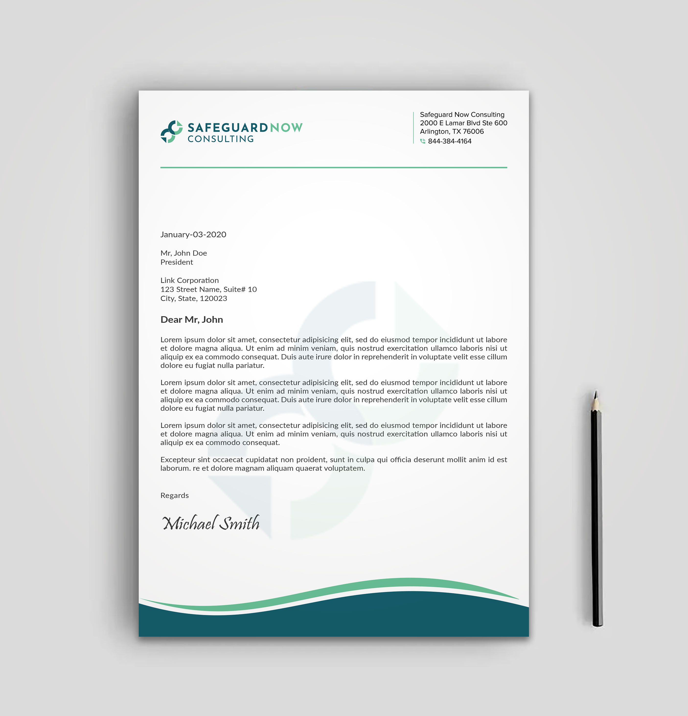 Briefkopf-Design von sadikul islam für Safeguard Now Consulting | Design: #28906000