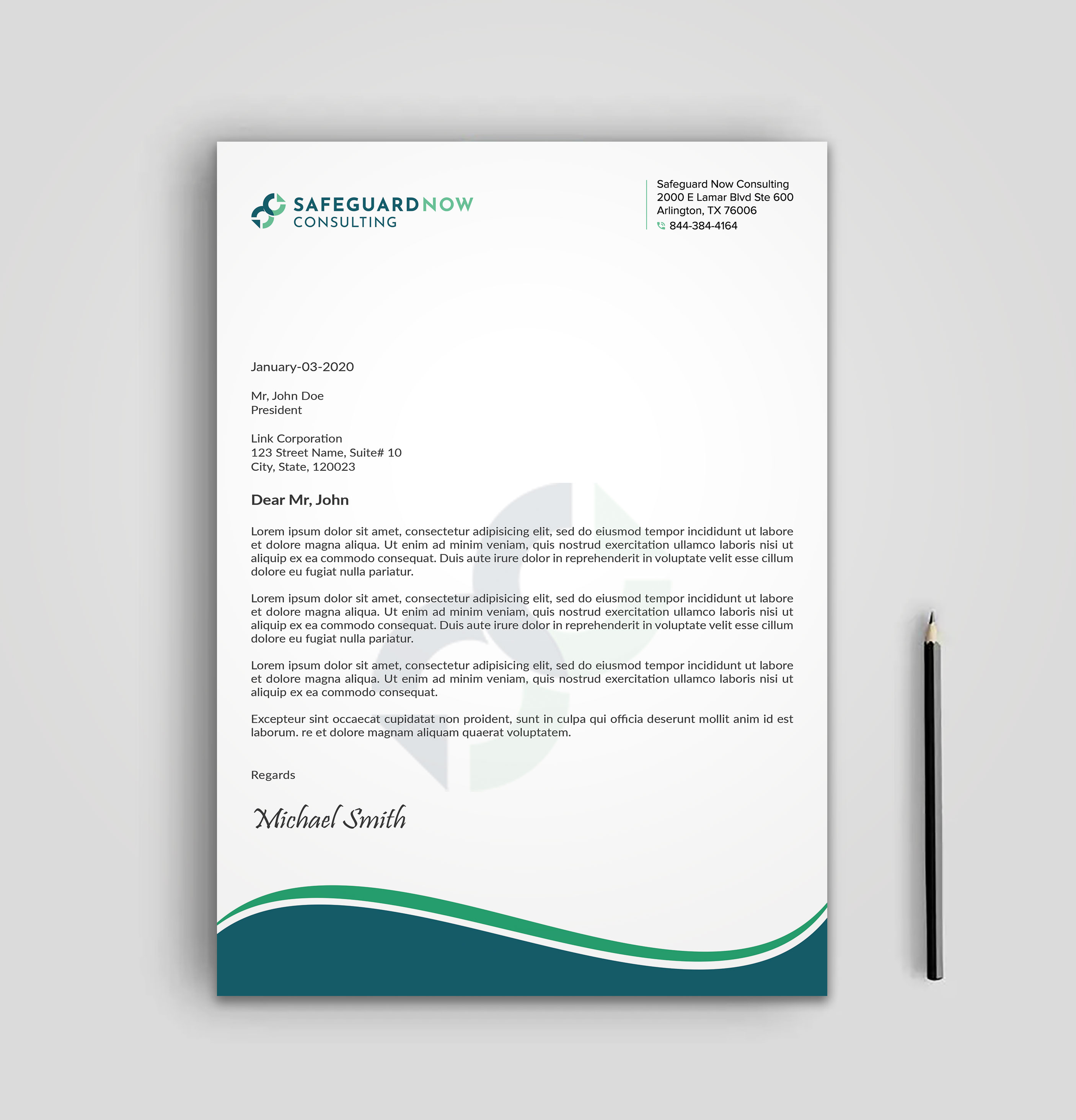 Letterhead Design by sadikul islam for Safeguard Now Consulting | Design #28907419