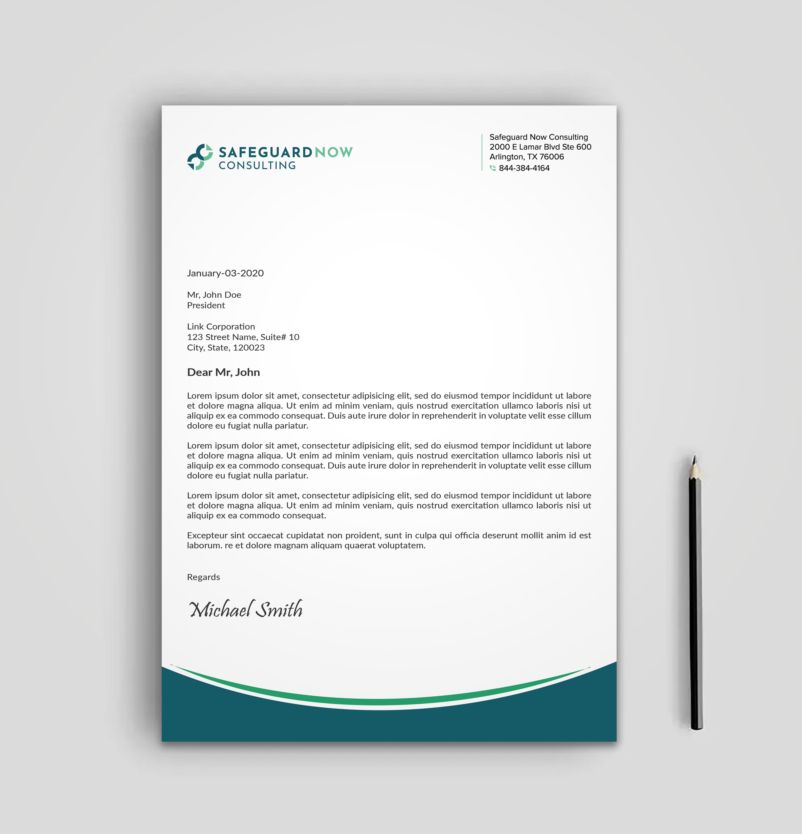 Letterhead Design by sadikul islam for Safeguard Now Consulting | Design #28907435
