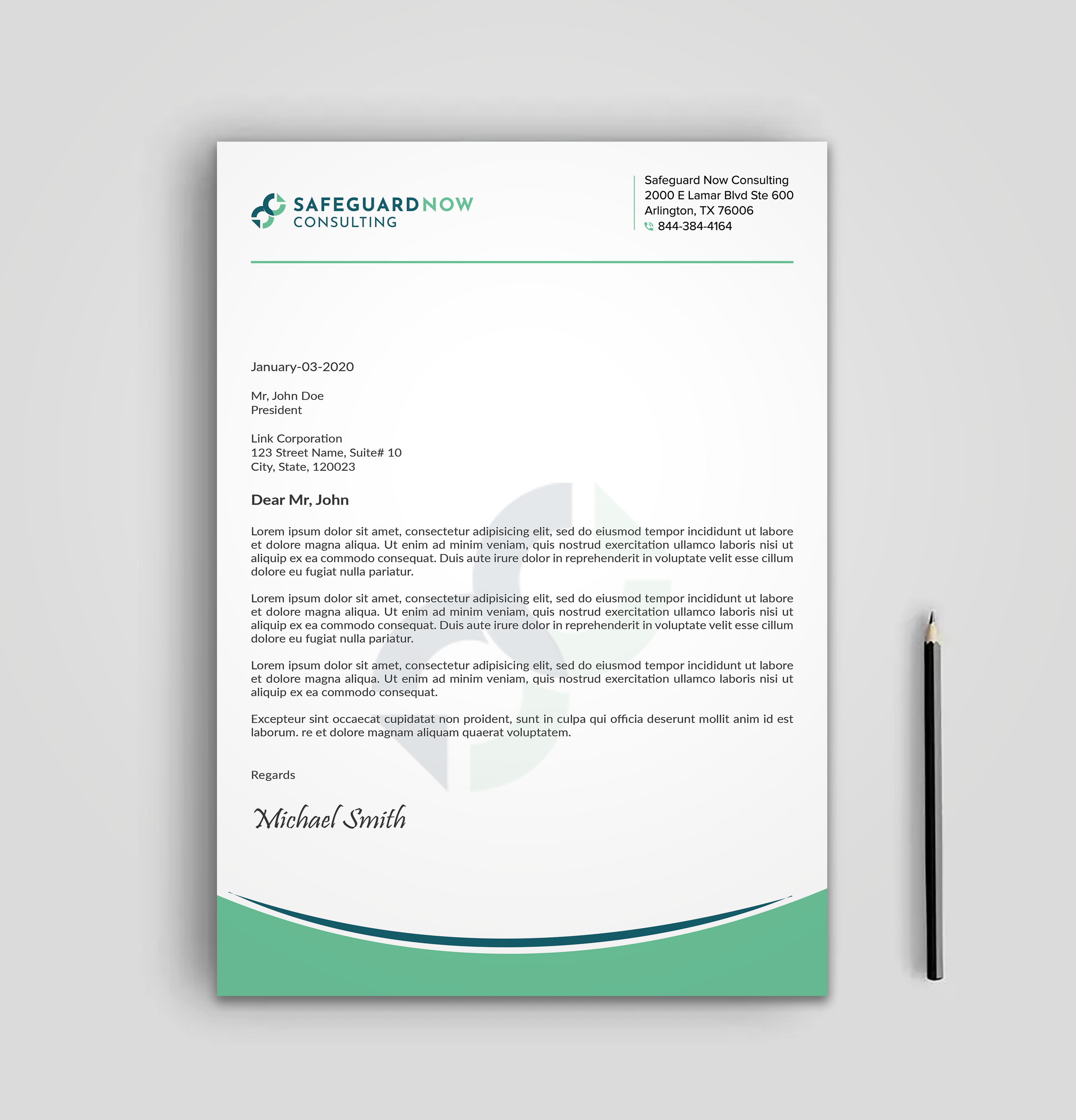 Letterhead Design by sadikul islam for Safeguard Now Consulting | Design #28907442
