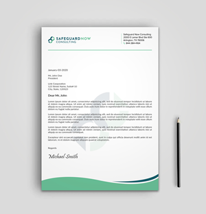 Letterhead Design by sadikul islam for Safeguard Now Consulting | Design: #28907600