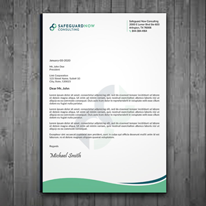 Letterhead Design by sadikul islam for Safeguard Now Consulting | Design: #28907612