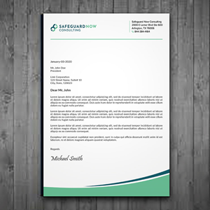 Letterhead Design by sadikul islam for Safeguard Now Consulting | Design: #28907700