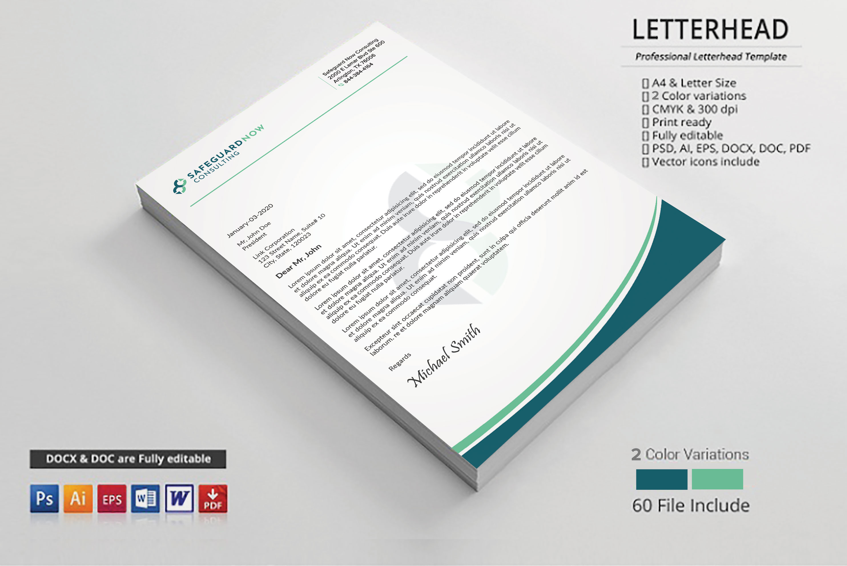 Letterhead Design by sadikul islam for Safeguard Now Consulting | Design #28907708
