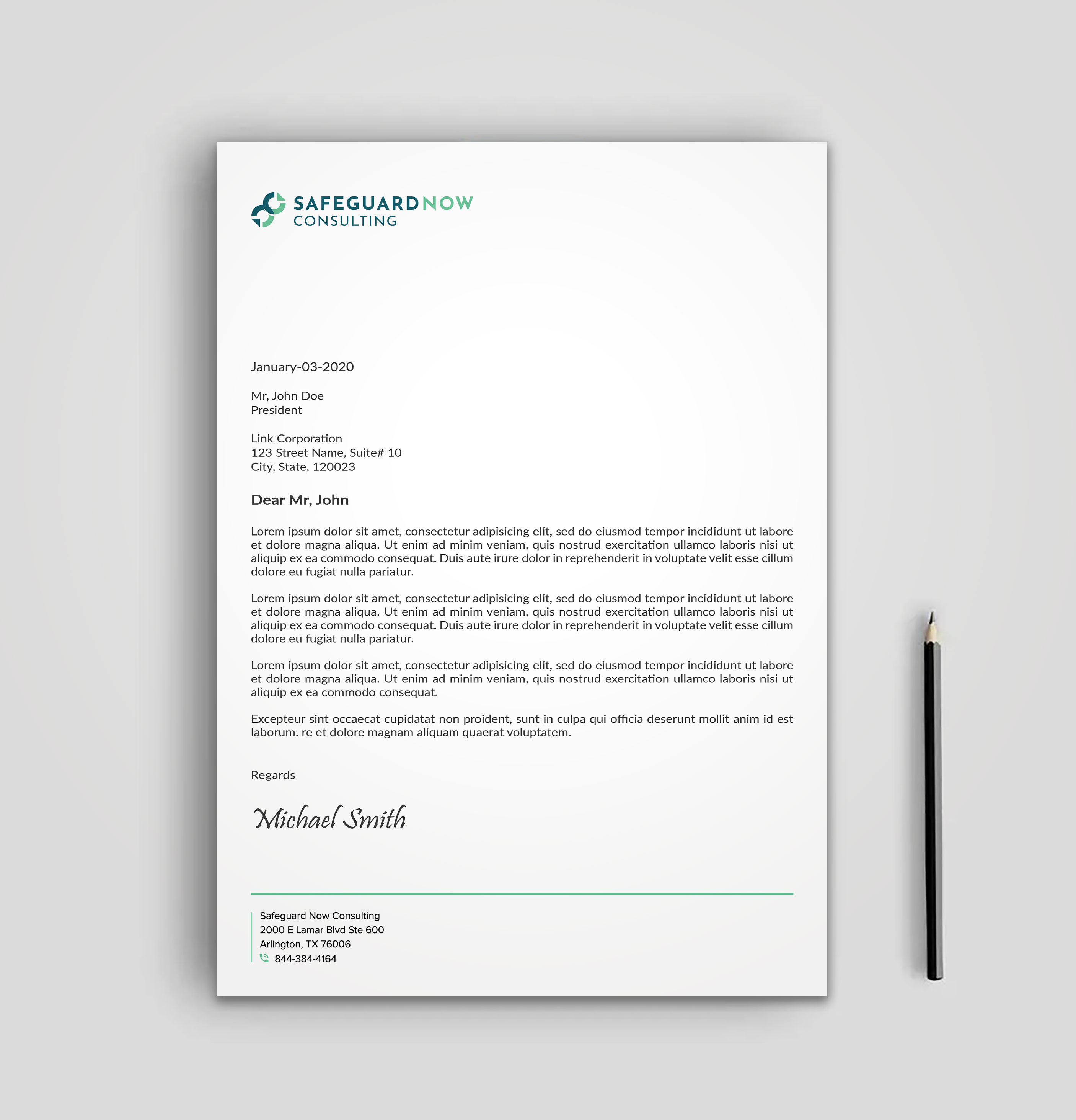 Design En-Tête par sadikul islam pour Safeguard Now Consulting | Design #28908378