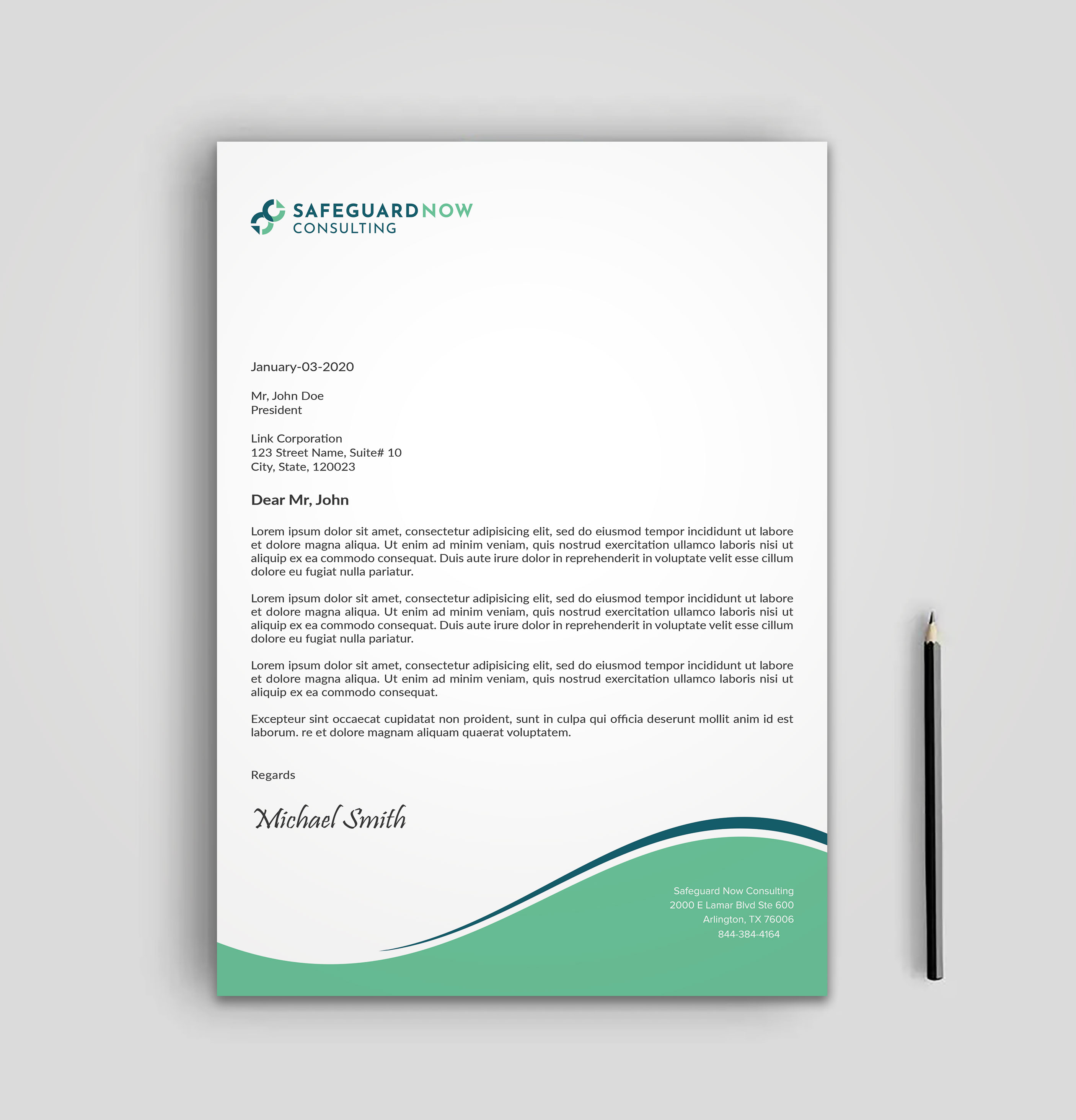 Design En-Tête par sadikul islam pour Safeguard Now Consulting | Design #28908461