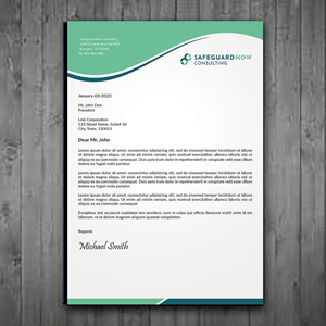 Design En-Tête par sadikul islam pour Safeguard Now Consulting | Design : #28909455