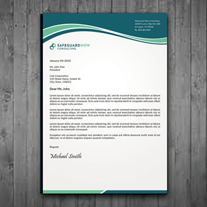 Design En-Tête par sadikul islam pour Safeguard Now Consulting | Design : #28909909