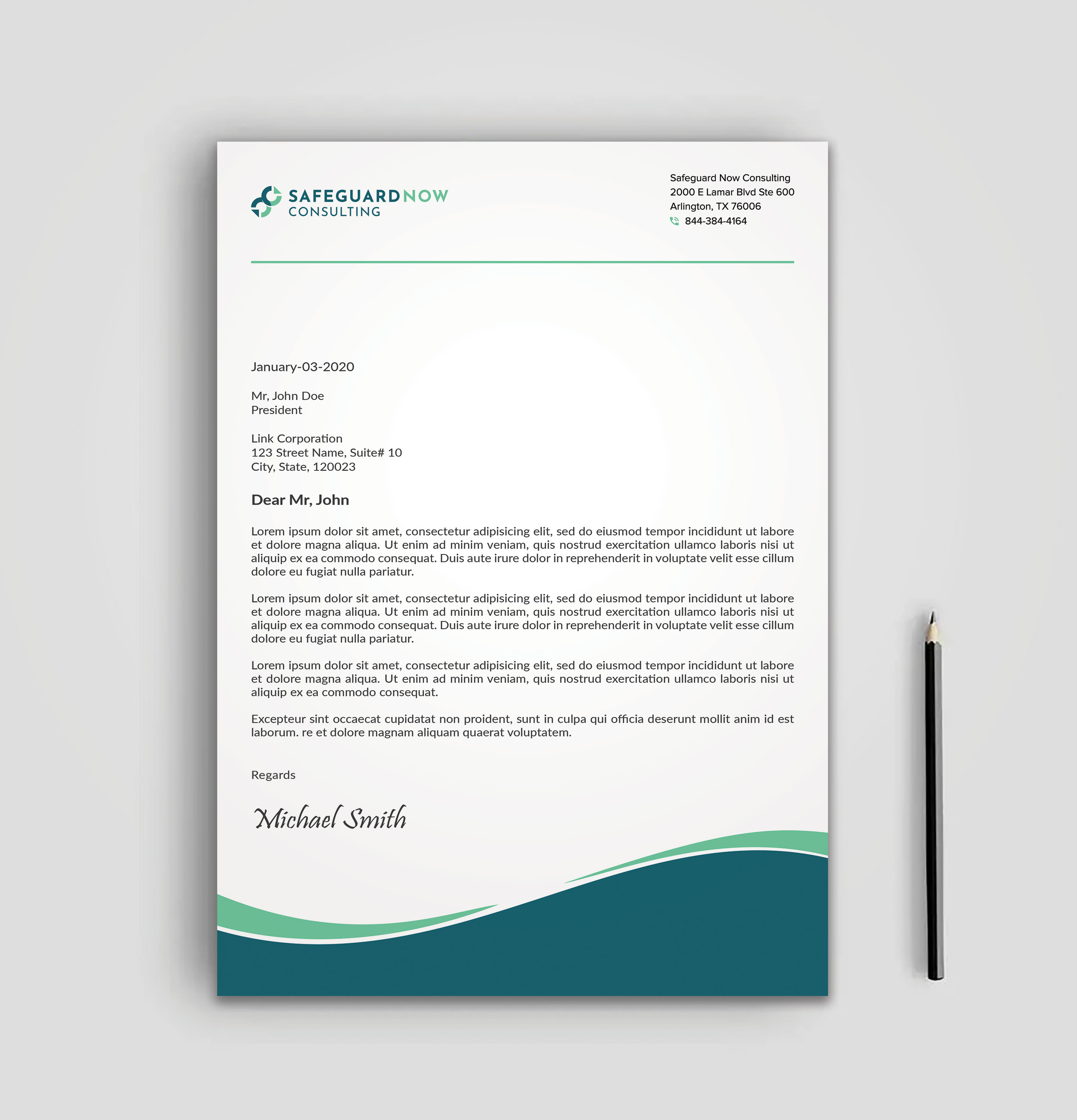 Design En-Tête par sadikul islam pour Safeguard Now Consulting | Design #28909910