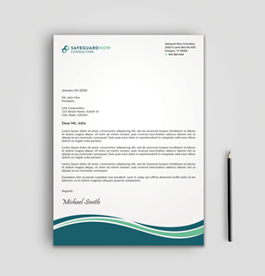 Design En-Tête par sadikul islam pour Safeguard Now Consulting | Design : #28909964