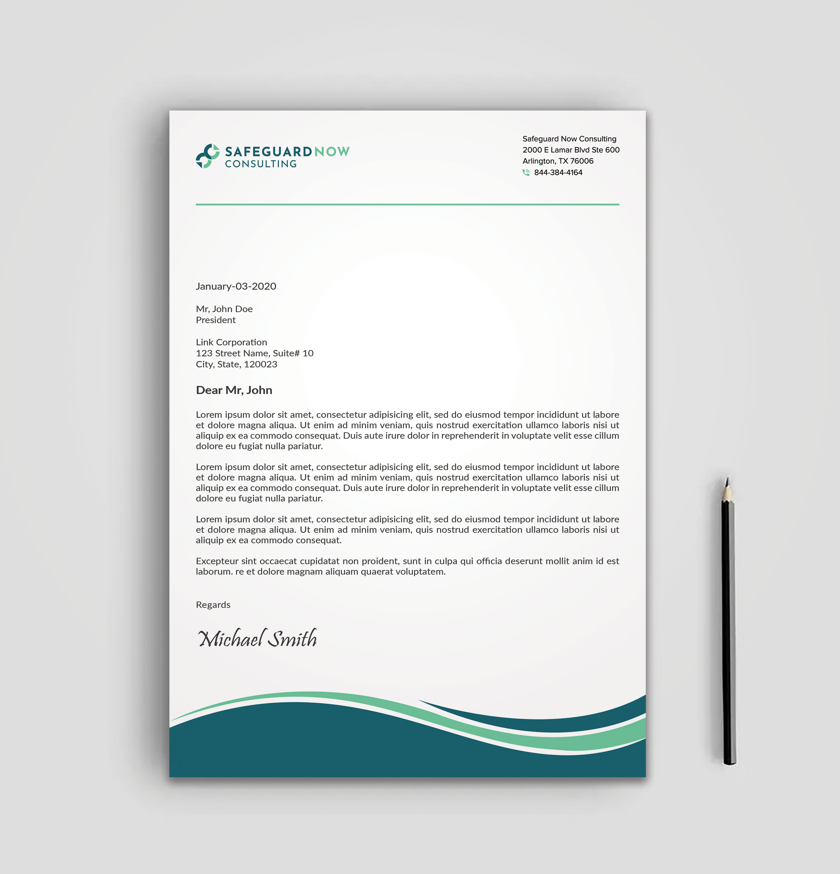 Design En-Tête par sadikul islam pour Safeguard Now Consulting | Design #28910034